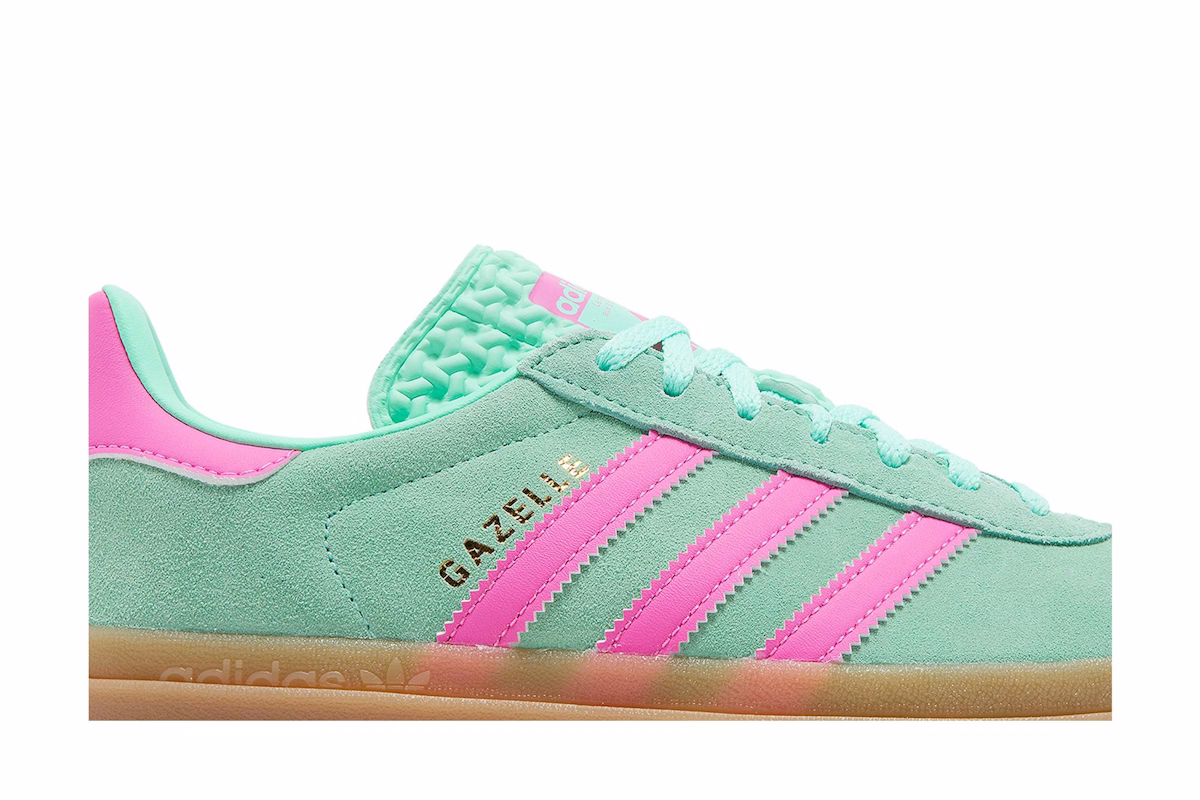 (Women) adidas Gazelle Bold 'Pulse Mint Screaming Pink' H06125