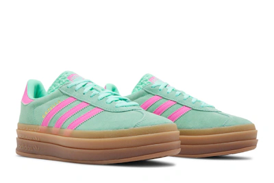 (Women) adidas Gazelle Bold 'Pulse Mint Screaming Pink' H06125