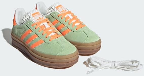 (W) アディダス ガゼル ボールド「セミグリーン」 IH7495 1