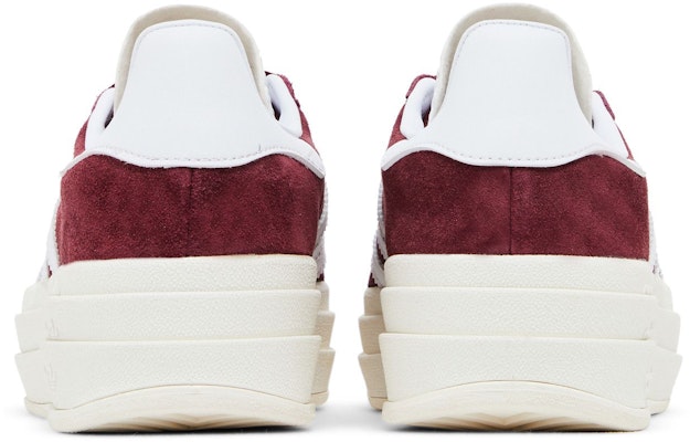 (Women) adidas Gazelle Bold 'Shadow Red White' HQ6892 Details for (Women) adidas Gazelle Bold 'Shadow Red White' HQ6892