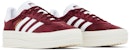 (W) adidas Gazelle Bold 'Merah Gelap Putih' HQ6892