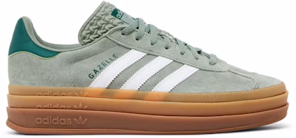 (Women) adidas Gazelle Bold 'Silver Green Gum' ID6998 (Women) adidas Gazelle Bold 'Silver Green Gum' ID6998