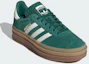 Purchase (Women) Adidas Gazelle Bold Sneakers Collegiate Green/Off White/Gold Metallic JI0325