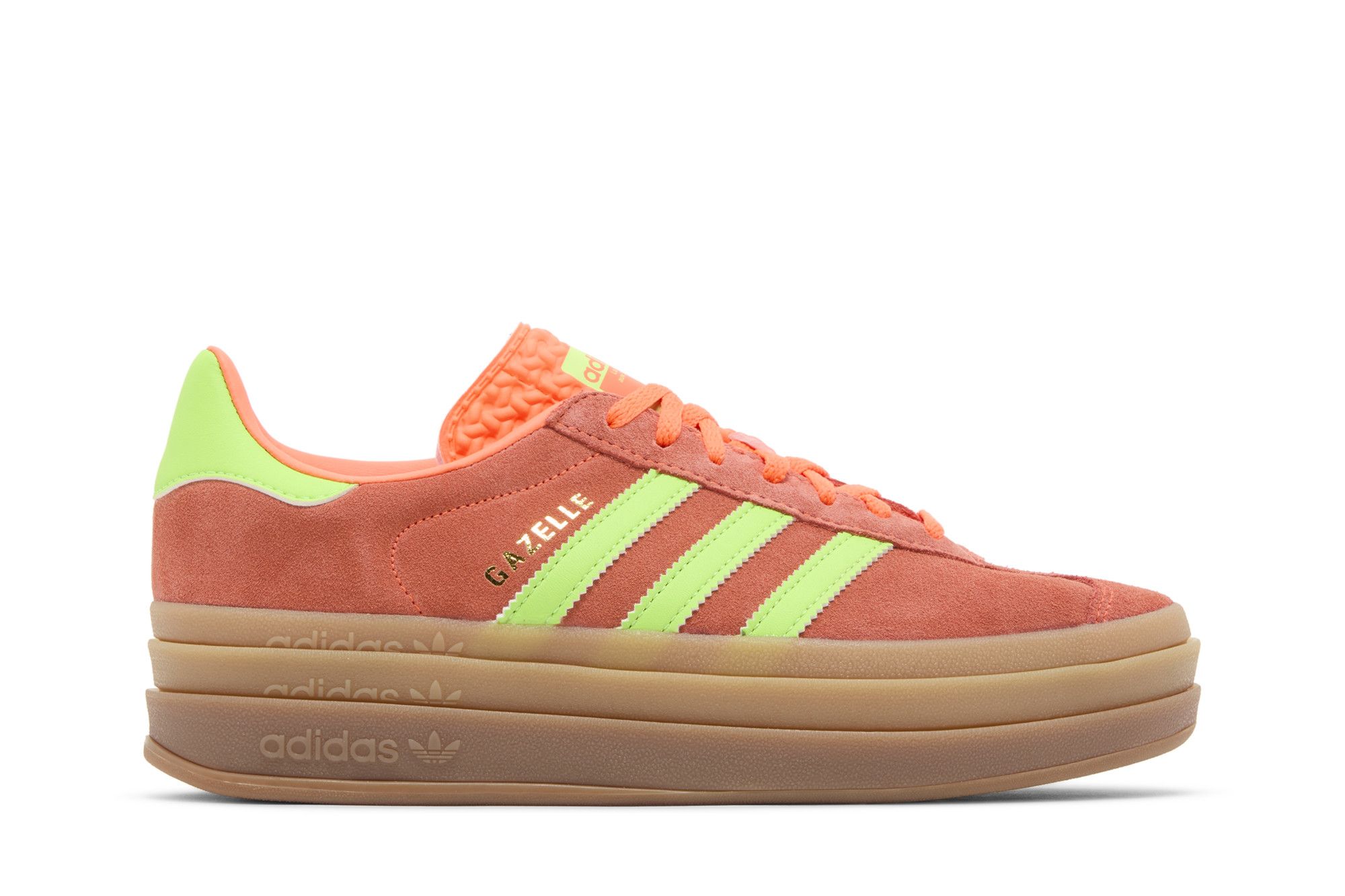 (Women) adidas Gazelle Bold 'Solar Orange Green' H06126