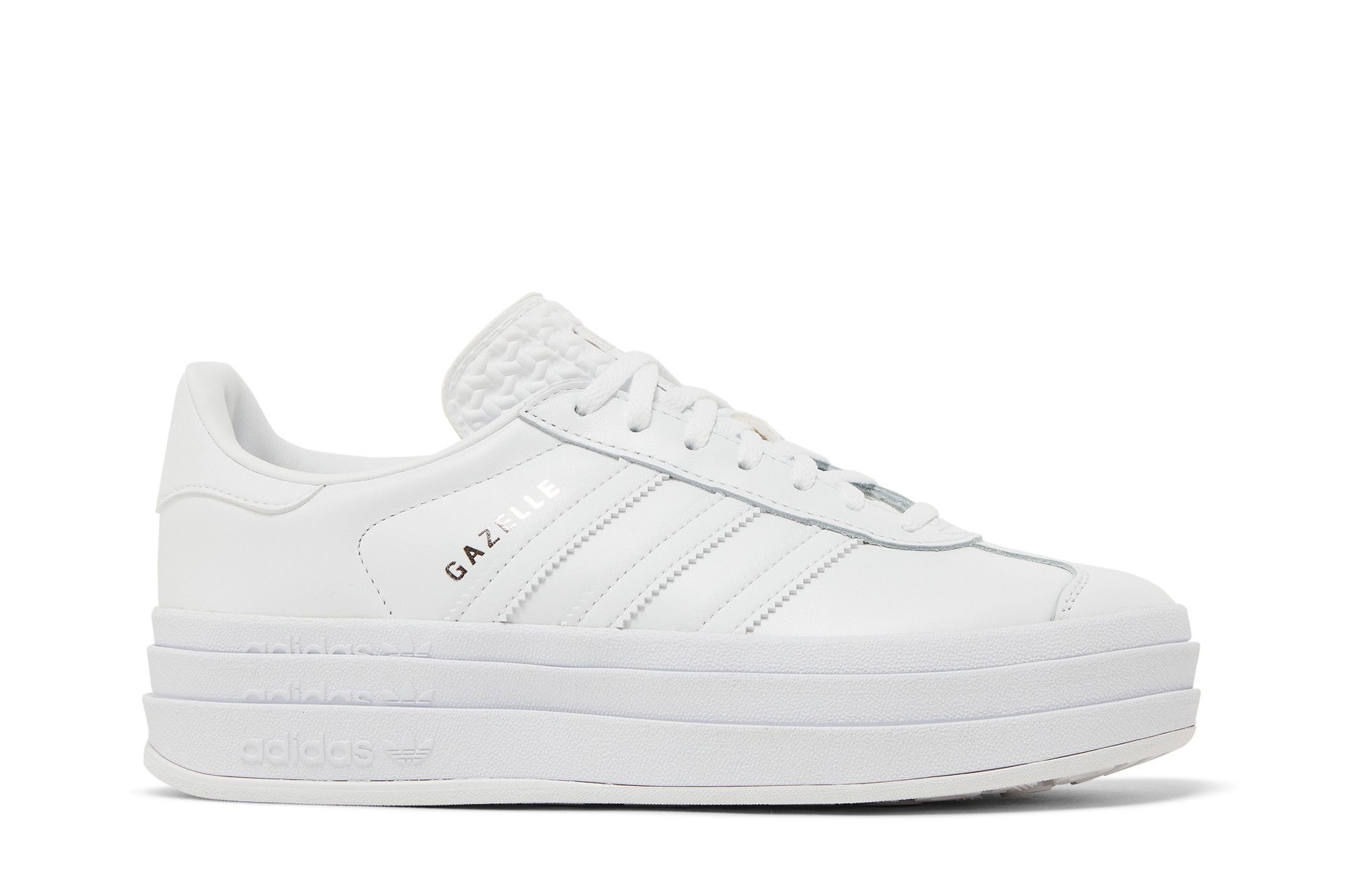 (Women) adidas Gazelle Bold 'Triple White' IE5130