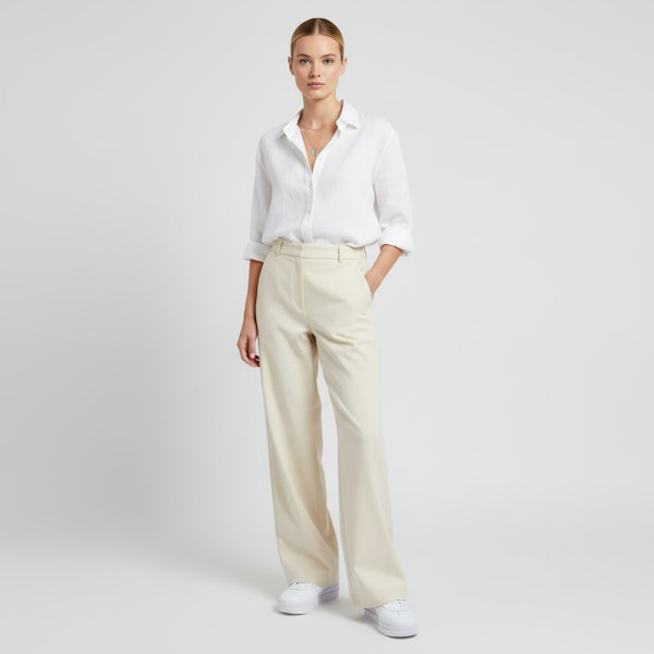 (W) adidas Gazelle Bold 'Putih Triple' IE5130 Lookbook (W) adidas Gazelle Bold 'Putih Triple' IE5130