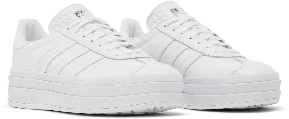 (Women) adidas Gazelle Bold 'Triple White' IE5130 Cheap (Women) adidas Gazelle Bold 'Triple White' IE5130