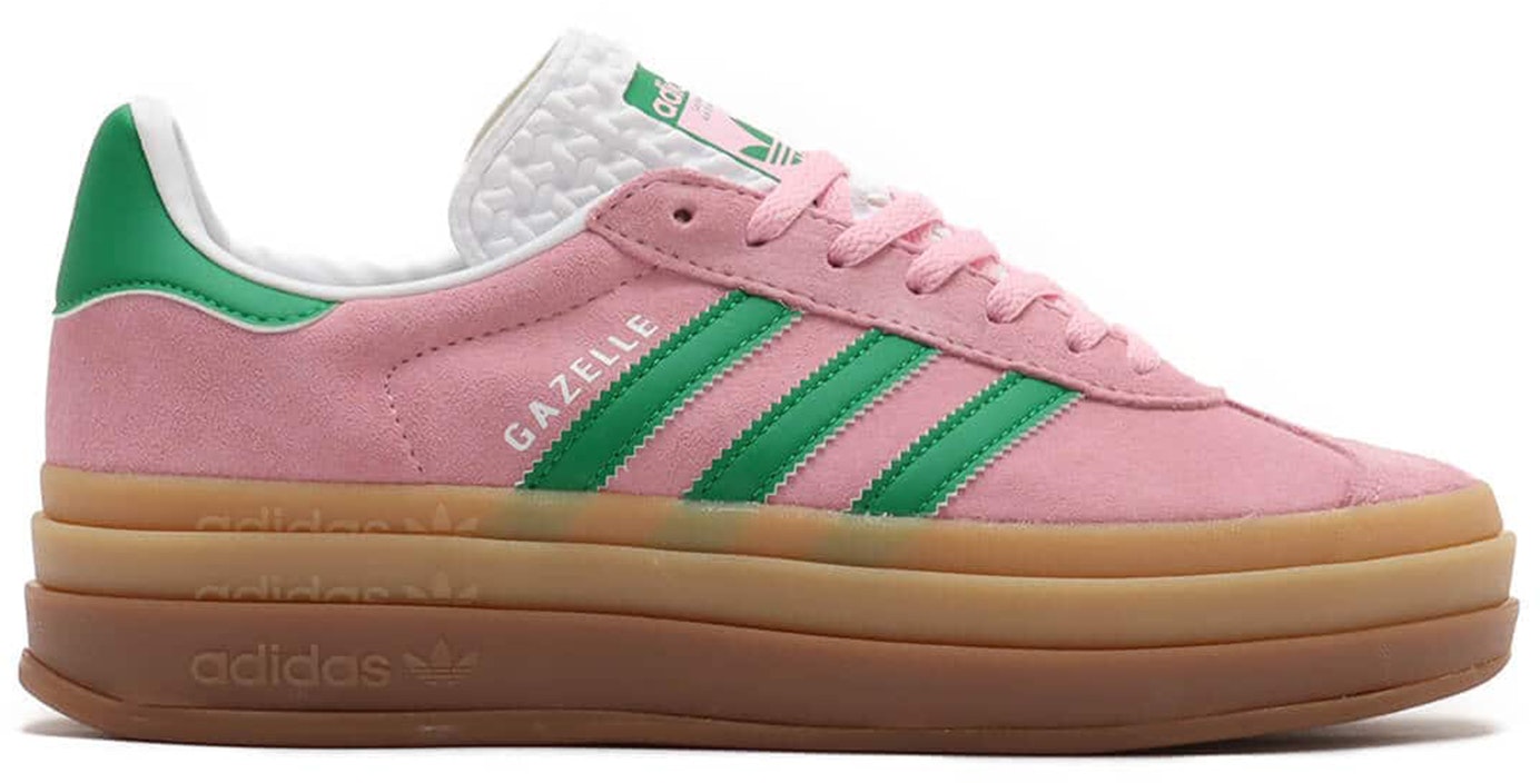 women-adidas-gazelle-bold-true-pink-green-ie-0420