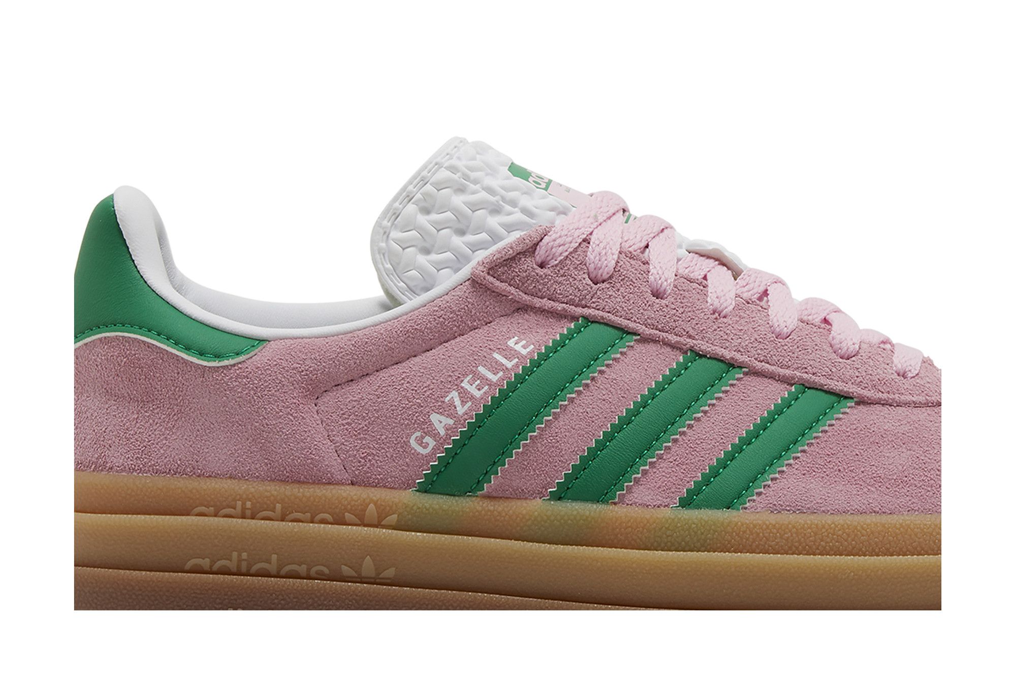 Lookbook (W) adidas Gazelle Bold 'Merah Jambu Hijau' IE0420