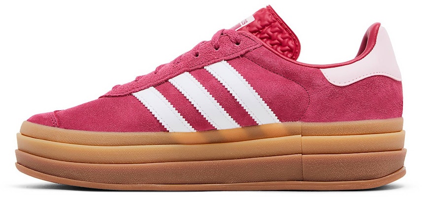 (Women) adidas Gazelle Bold 'Wild Pink Gum' ID6997 Lookbook (Women) adidas Gazelle Bold 'Wild Pink Gum' ID6997
