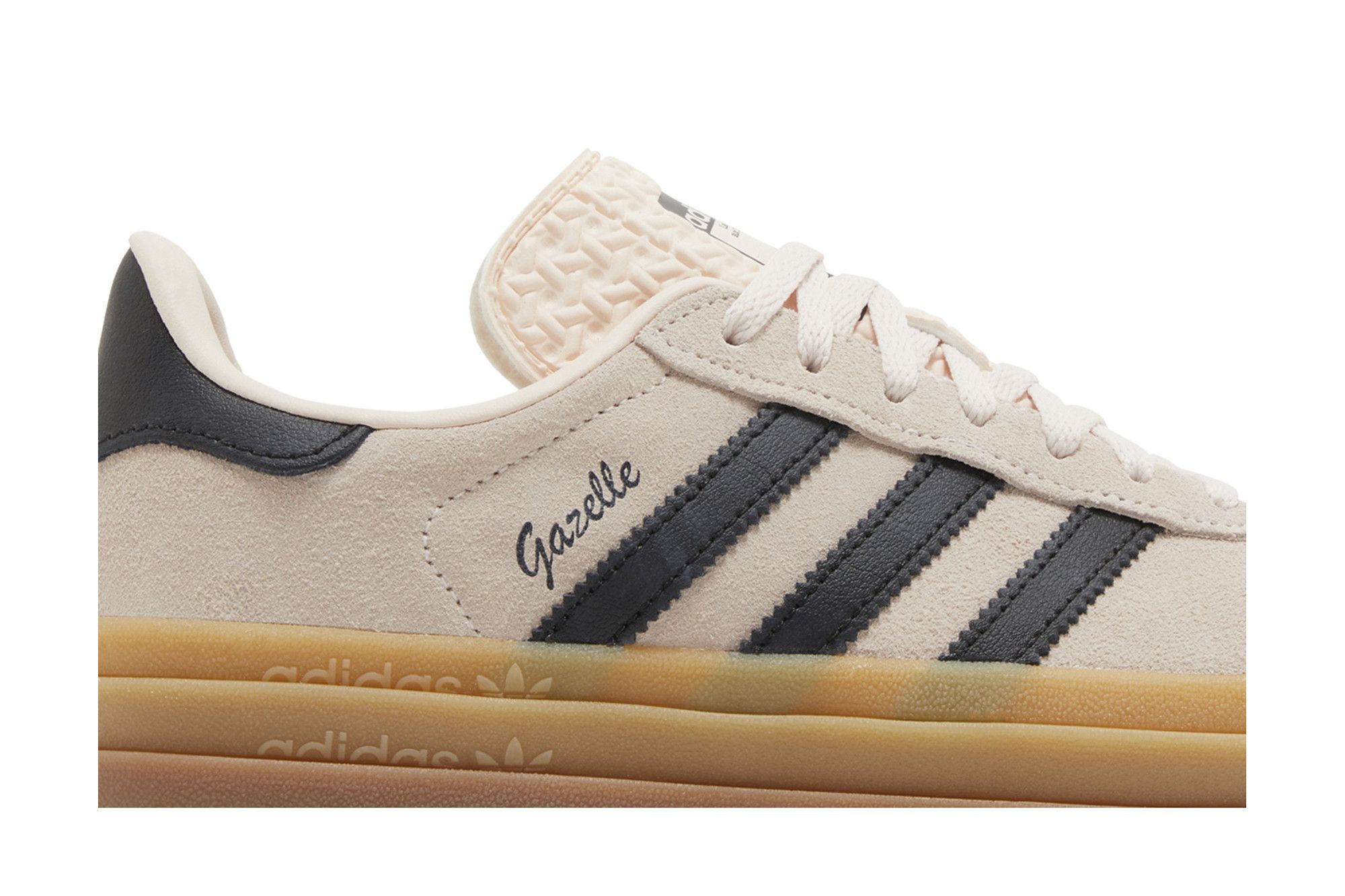 Lookbook (Women) adidas Gazelle Bold 'Wonder Quartz Black Gum' IE0429