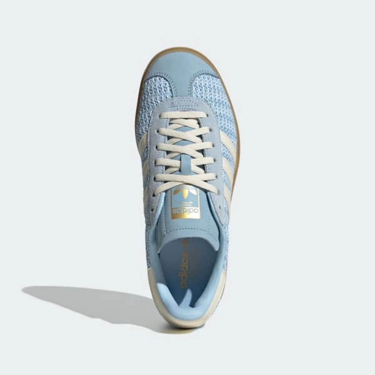 (Women) Adidas Gazelle Bold Clear Sky/Sand Strata/Cream White