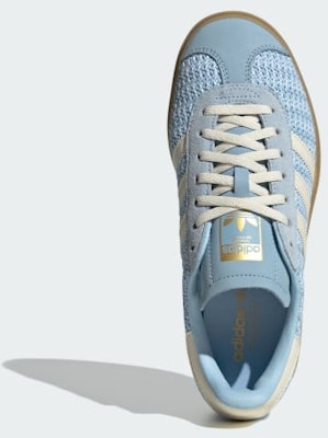 (Women) Adidas Gazelle Bold Clear Sky/Sand Strata/Cream White JS3899 Order (Women) Adidas Gazelle Bold Clear Sky/Sand Strata/Cream White JS3899