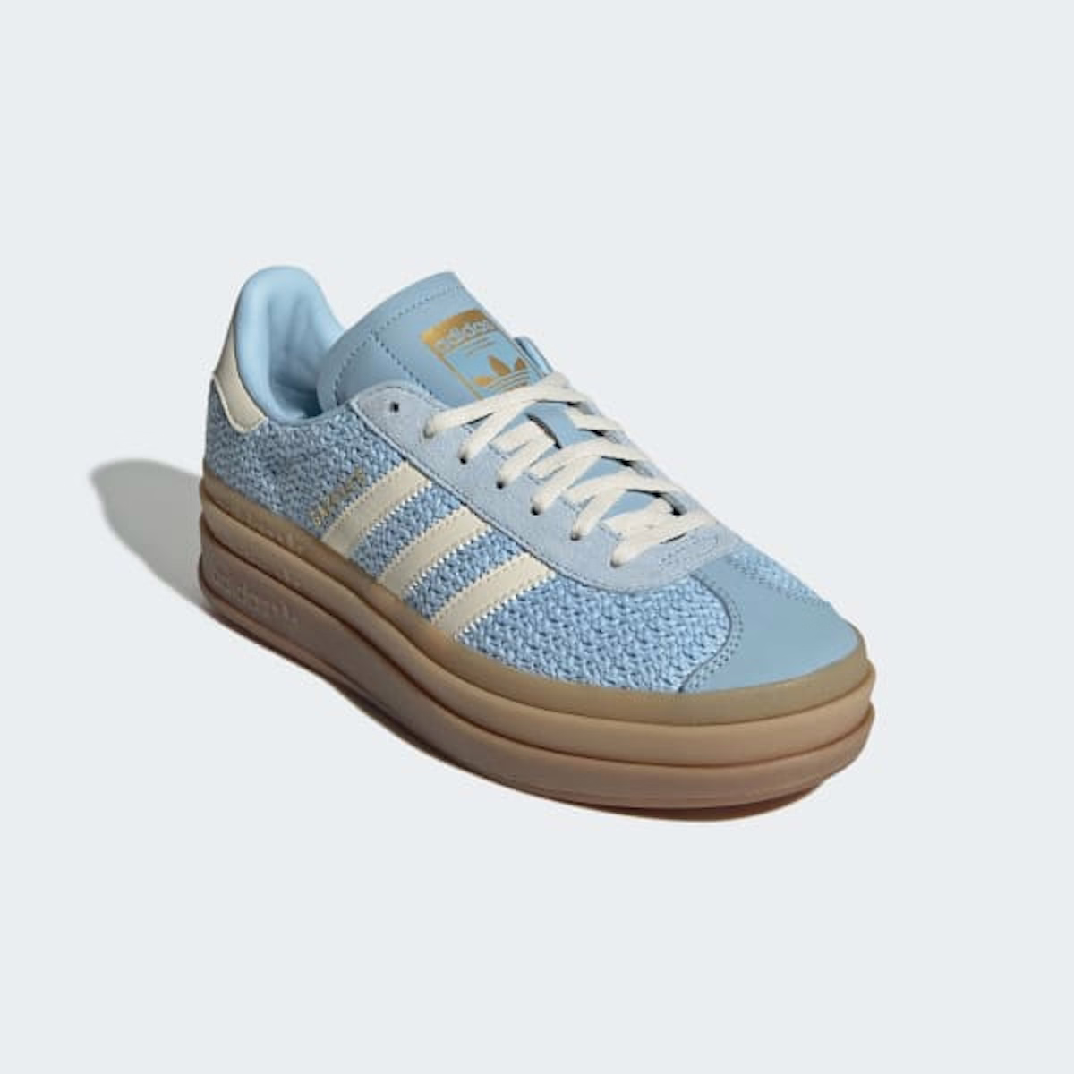 (Women) Adidas Gazelle Bold Clear Sky/Sand Strata/Cream White