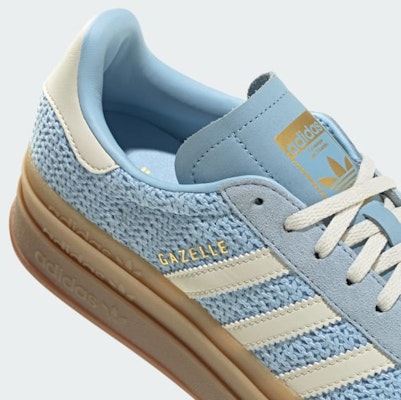 (Women) Adidas Gazelle Bold Clear Sky/Sand Strata/Cream White JS3899 Sizing (Women) Adidas Gazelle Bold Clear Sky/Sand Strata/Cream White JS3899