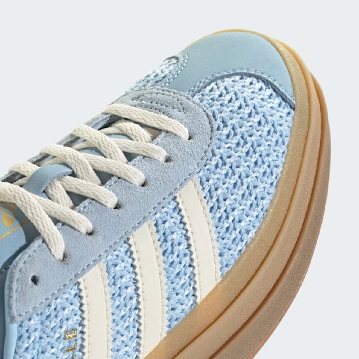 (Women) Adidas Gazelle Bold Clear Sky/Sand Strata/Cream White