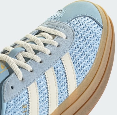 (Women) Adidas Gazelle Bold Clear Sky/Sand Strata/Cream White JS3899 Cheap (Women) Adidas Gazelle Bold Clear Sky/Sand Strata/Cream White JS3899