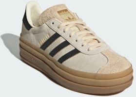 (W) Adidas Gazelle Bold 奶油白/核心黑/沙色 Strata JS3892 Shop (W) Adidas Gazelle Bold 奶油白/核心黑/沙色 Strata JS3892