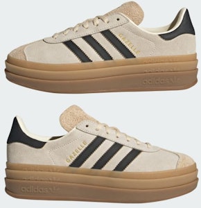(W) 阿迪达斯 Gazelle Bold 奶油白/核心黑/沙色 JS3892 Sizing (W) 阿迪达斯 Gazelle Bold 奶油白/核心黑/沙色 JS3892
