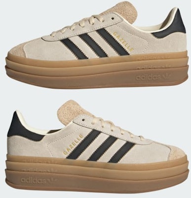 (W) 아디다스 가젤 볼드 크림 화이트/코어 블랙/샌드 스트라타 JS3892 Sizing (W) 아디다스 가젤 볼드 크림 화이트/코어 블랙/샌드 스트라타 JS3892