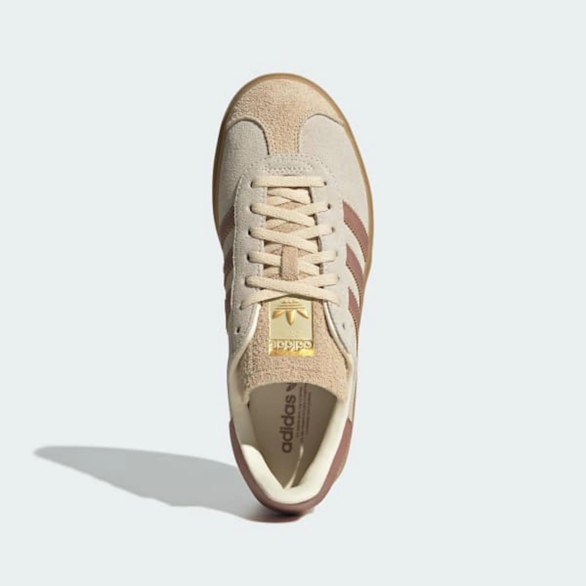 (Women) Adidas Gazelle Bold Cream White/Warm Clay/Sand Strata