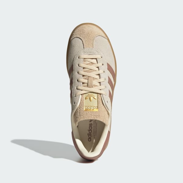 Lookbook (W) Adidas Gazelle Bold 米白/暖粘土/沙色 JS3893