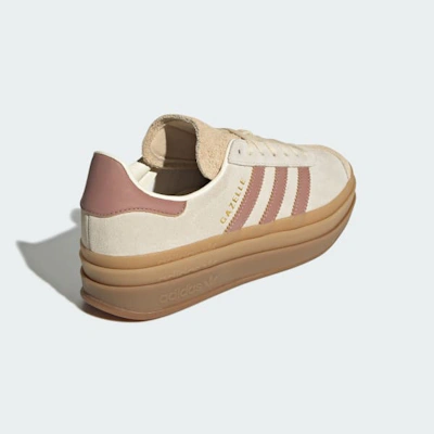(Women) Adidas Gazelle Bold Cream White/Warm Clay/Sand Strata