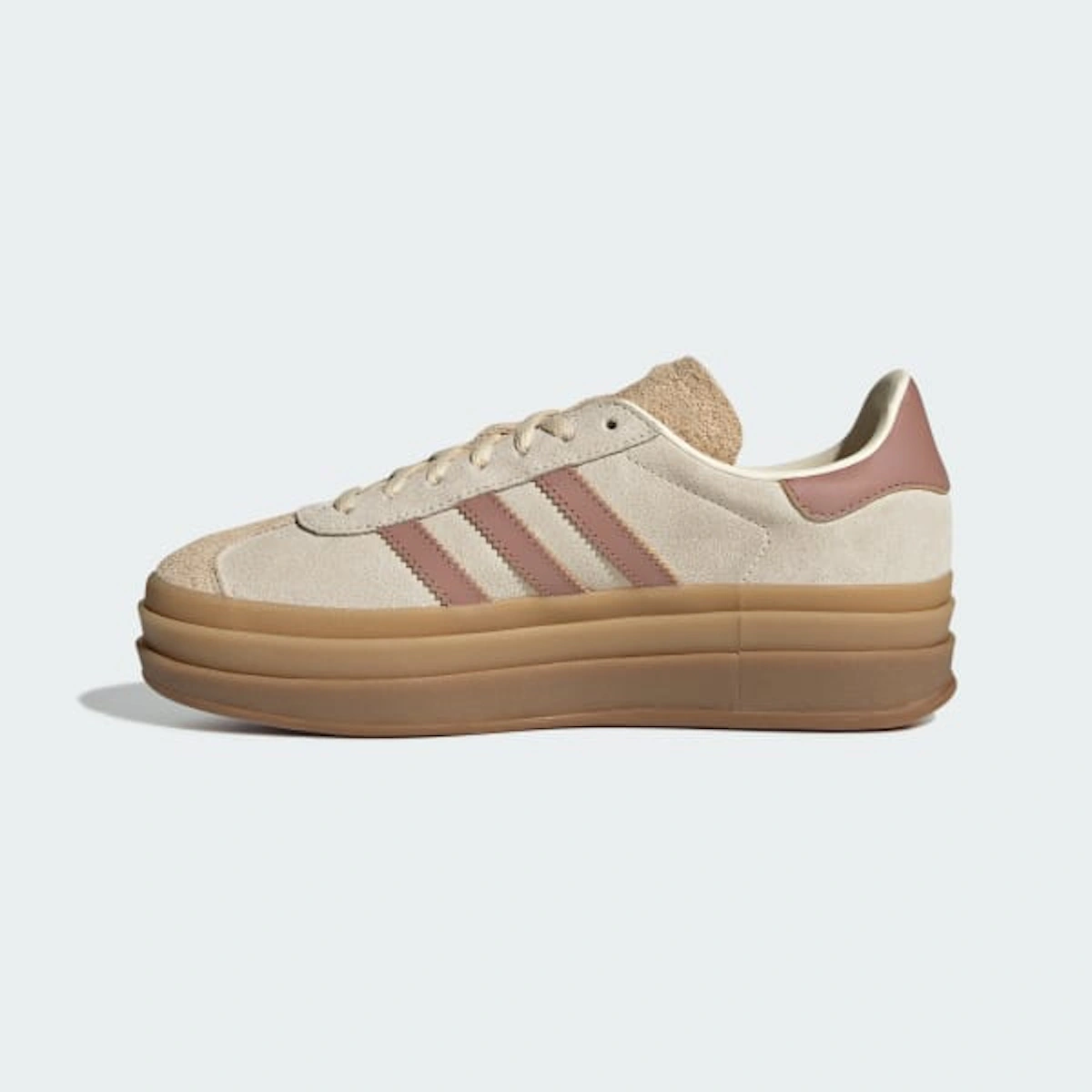 (Women) Adidas Gazelle Bold Cream White/Warm Clay/Sand Strata