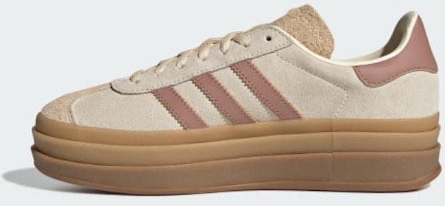 (W) 阿迪达斯 Gazelle Bold 米白/暖粘土/沙纹 JS3893 Details for (W) 阿迪达斯 Gazelle Bold 米白/暖粘土/沙纹 JS3893