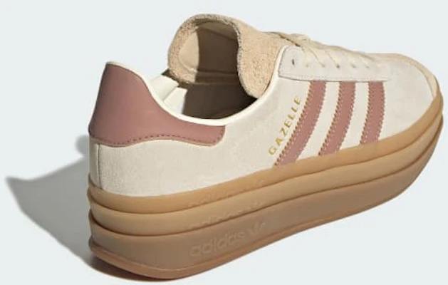 (W) Adidas Gazelle Bold 米白/暖粘土/沙色 JS3893 Details for (W) Adidas Gazelle Bold 米白/暖粘土/沙色 JS3893