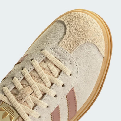 (Women) Adidas Gazelle Bold Cream White/Warm Clay/Sand Strata