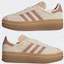 Cheap (W) Adidas Gazelle Bold 米白/暖粘土/沙色 JS3893