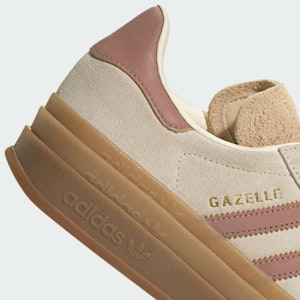 (W) 阿迪达斯 Gazelle Bold 米白/暖粘土/沙纹 JS3893 1