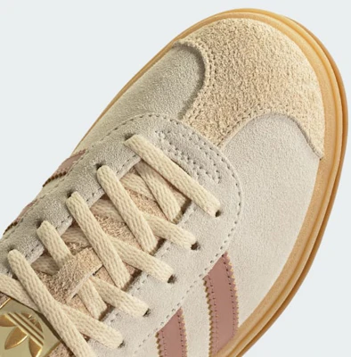 (W) Adidas Gazelle Bold 米白/暖粘土/沙色 JS3893 1