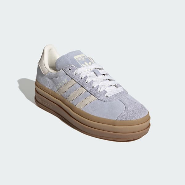 Shop (W) adidas Gazelle Bold 水晶藍/粉珍珠/冰金配色 IH4210