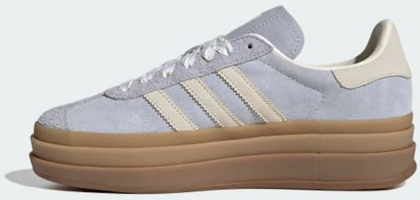 (W) adidas Gazelle Bold 水晶藍/粉珍珠/冰金配色 IH4210 Details for (W) adidas Gazelle Bold 水晶藍/粉珍珠/冰金配色 IH4210