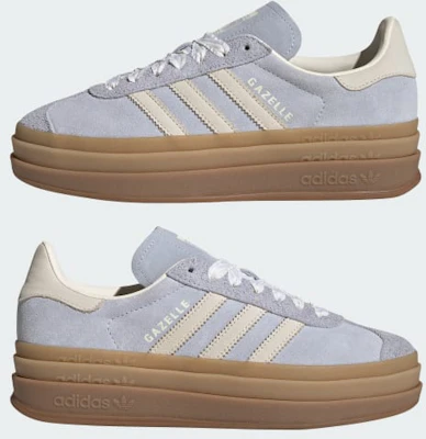 (W) adidas Gazelle Bold 水晶藍/粉珍珠/冰金配色 IH4210 Sizing (W) adidas Gazelle Bold 水晶藍/粉珍珠/冰金配色 IH4210