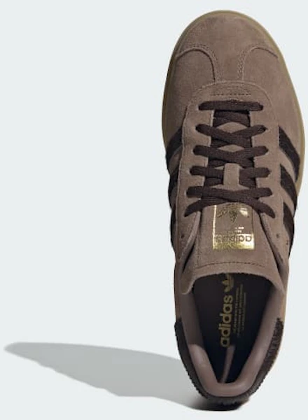 (W) adidas Gazelle Bold 大地層/曙光咖啡/金屬金 IH4202 Lookbook (W) adidas Gazelle Bold 大地層/曙光咖啡/金屬金 IH4202