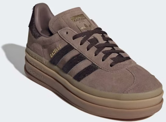 (Women) adidas Gazelle Bold Earth Strata/Aurora Coffee/Gold Metallic IH4202 Shop (Women) adidas Gazelle Bold Earth Strata/Aurora Coffee/Gold Metallic IH4202
