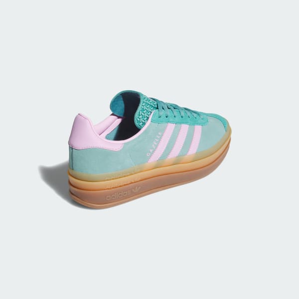 Purchase (W) Adidas Gazelle Bold Powder Teal/Bliss Lilac/Pure Teal Wanita Lelaki JS3894