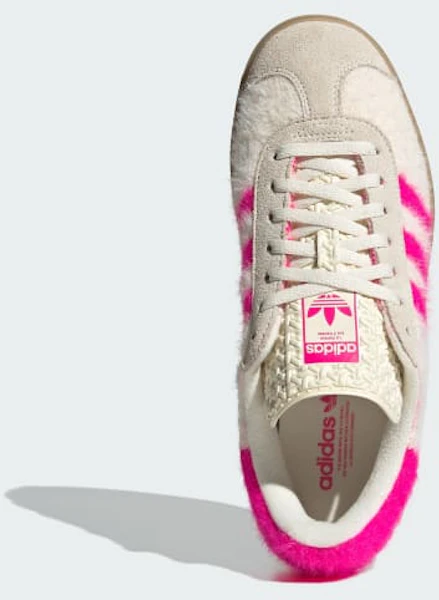 (W) Adidas Gazelle Bold Cream Blanc/Rose Shock/Doré Métallisé Chaussures. JS3908 Lookbook (W) Adidas Gazelle Bold Cream Blanc/Rose Shock/Doré Métallisé Chaussures. JS3908