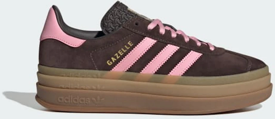 (W) Adidas Gazelle Bold Aurora Coffee/Pink/Gold Kasut Sneakers. IH6786 Buy (W) Adidas Gazelle Bold Aurora Coffee/Pink/Gold Kasut Sneakers. IH6786