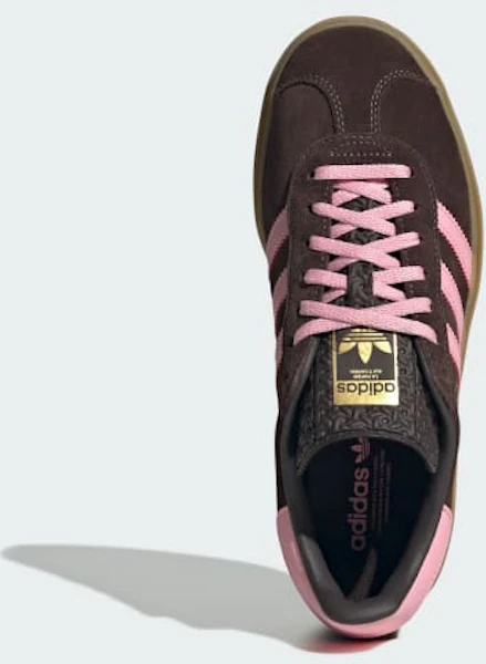 (W) Adidas Gazelle Bold Aurora Coffee/Pink/Gold Kasut Sneakers. IH6786 Lookbook (W) Adidas Gazelle Bold Aurora Coffee/Pink/Gold Kasut Sneakers. IH6786