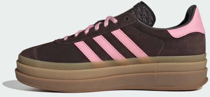 (W) Adidas Gazelle Bold Aurora Coffee/Pink/Gold Kasut Sneakers. IH6786 Sizing (W) Adidas Gazelle Bold Aurora Coffee/Pink/Gold Kasut Sneakers. IH6786