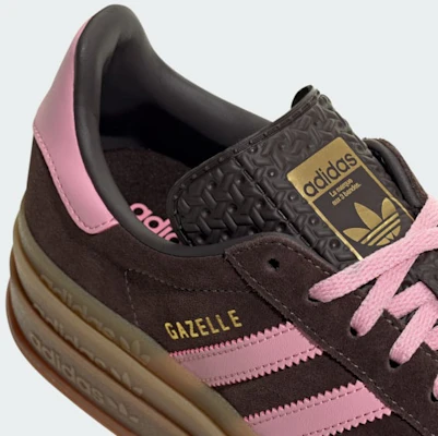 (W) Adidas Gazelle Bold Aurora Coffee/Pink/Gold Kasut Sneakers. IH6786 Cheap (W) Adidas Gazelle Bold Aurora Coffee/Pink/Gold Kasut Sneakers. IH6786