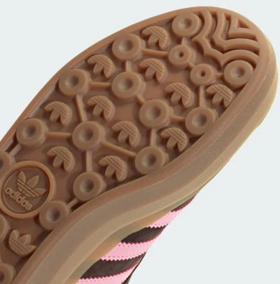 (W) Adidas Gazelle Bold Aurora Coffee/Pink/Gold Kasut Sneakers. IH6786 1