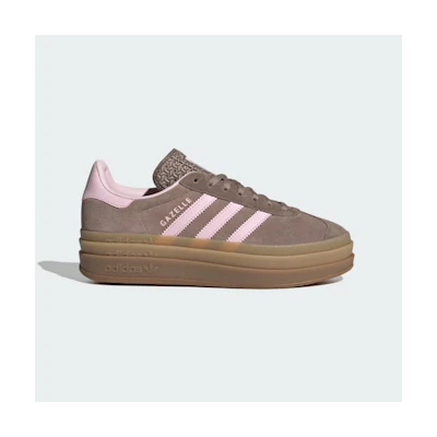 (W) Adidas Gazelle Bold Trace Brown/Clear Pink/Earth Strata