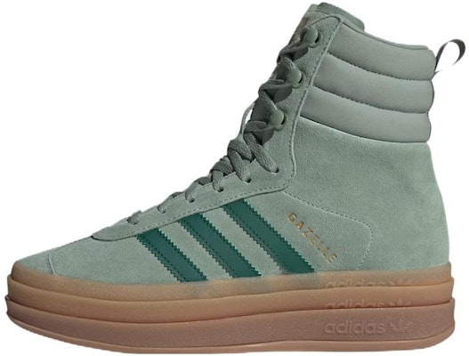 (W) 阿迪达斯Gazelle银绿色胶底靴 ID6982 Buy (W) 阿迪达斯Gazelle银绿色胶底靴 ID6982