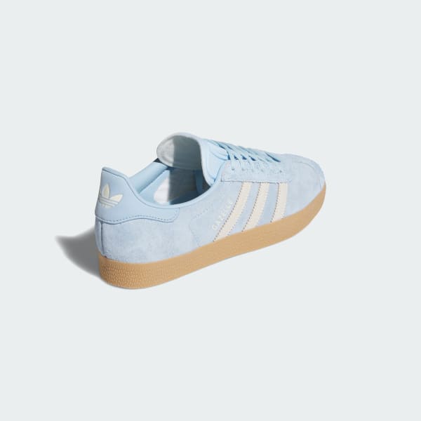 (W) Adidas Gazelle Clear Sky/Cream White/Gum 圖 5