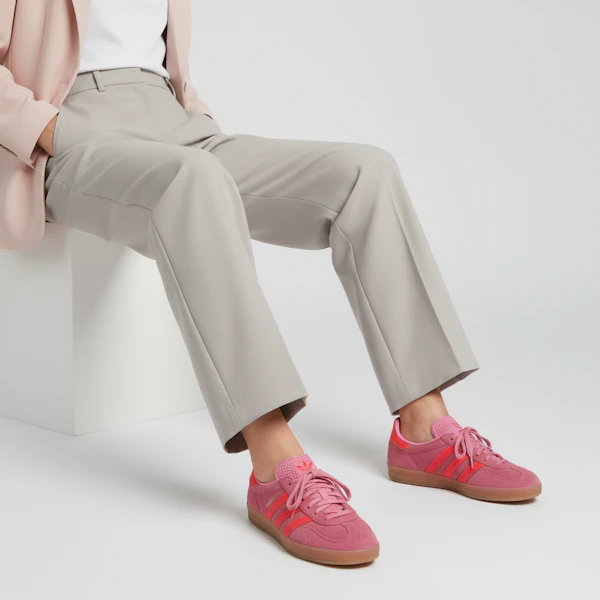 (W) adidas Gazelle Indoor 'Beam Pink Solar Red' Wanita Pria Sneakers IE1058 Order (W) adidas Gazelle Indoor 'Beam Pink Solar Red' Wanita Pria Sneakers IE1058